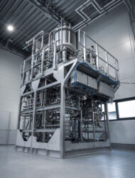 ACPP, Continuous Manufacturing Production skid, Krystalizacja, produkcja ciągła, reaktory, proces ciągły