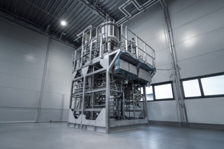 ACPP, Continuous Manufacturing Production skid, Krystalizacja, produkcja ciągła, reaktory, proces ciągły